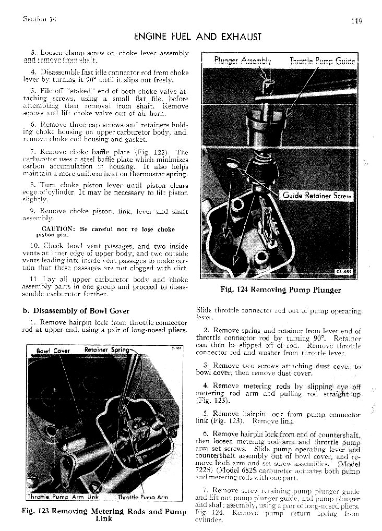 1949 Cadillac Shop Manual- Engine Fuel And Exhaust Page 7 Of 15